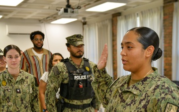 MA2 Cardona Reenlistment
