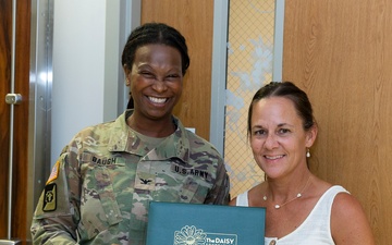 Congratulations to Christy LeClair, a registered nurse in the Labor and Delivery Unit, for receiving the DAISY Award!