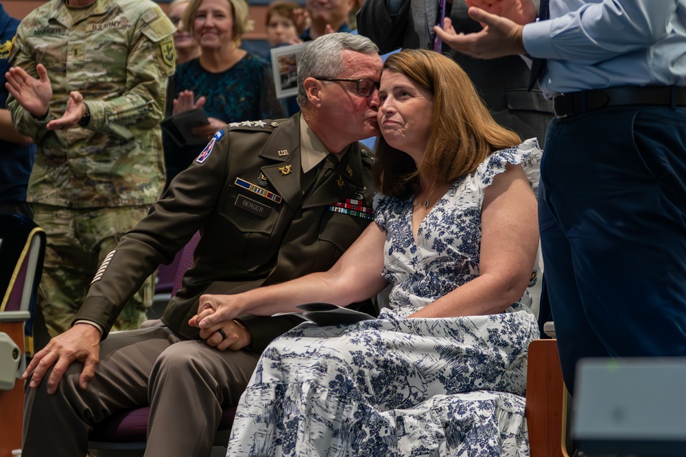 Retirement Ceremony for U.S. Army Lt. Gen. Joseph B. Berger IIII