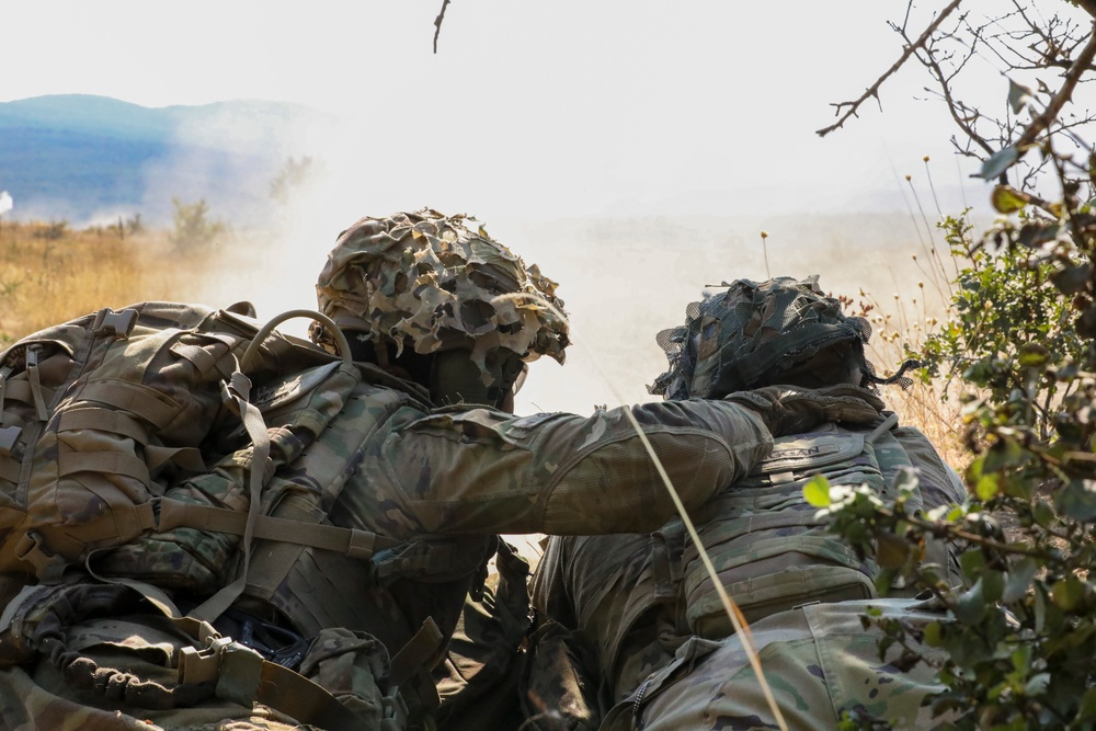 1st Battalion, 26th Infantry Regiment Conducts Live Fire Exercise in Bulgaria