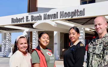 American Red Cross volunteer improves patient care, morale at Naval Hospital Twentynine Palms