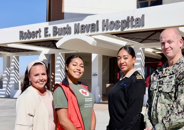 American Red Cross volunteer improves patient care, morale at Naval Hospital Twentynine Palms
