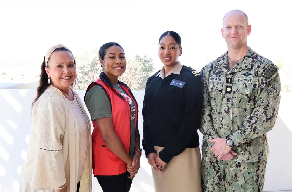 American Red Cross volunteer improves patient care, morale at Naval Hospital Twentynine Palms