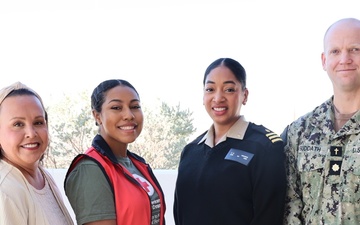 American Red Cross volunteer improves patient care, morale at Naval Hospital Twentynine Palms