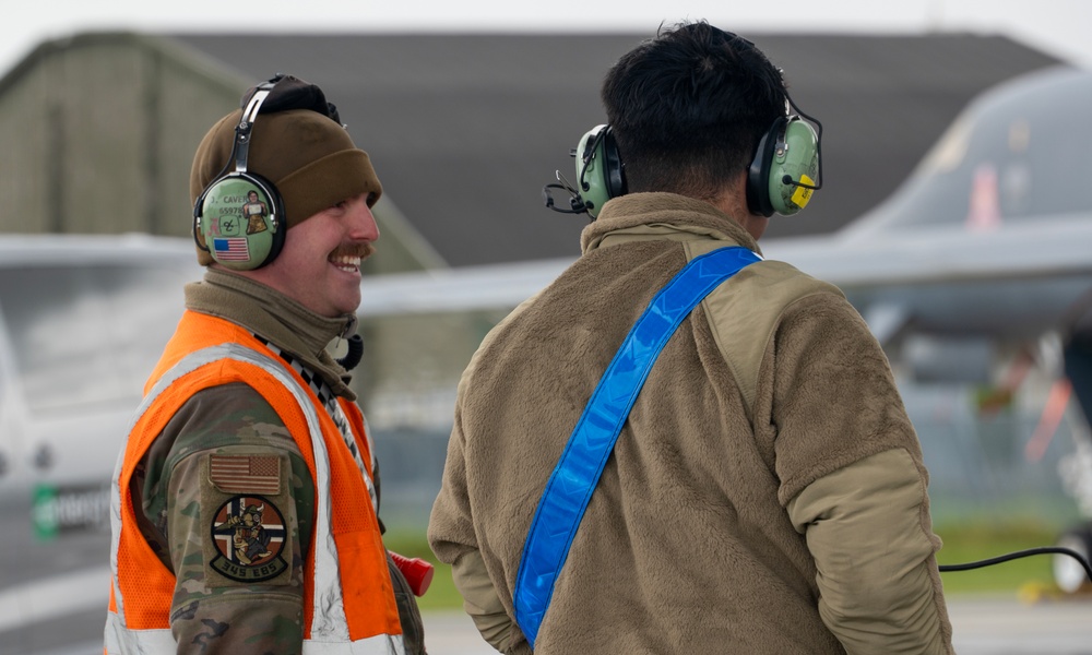 345th EBS support BTF operations in Norway