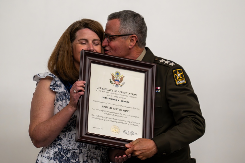 Retirement Ceremony for U.S. Army Lt. Gen. Joseph B. Berger IIII