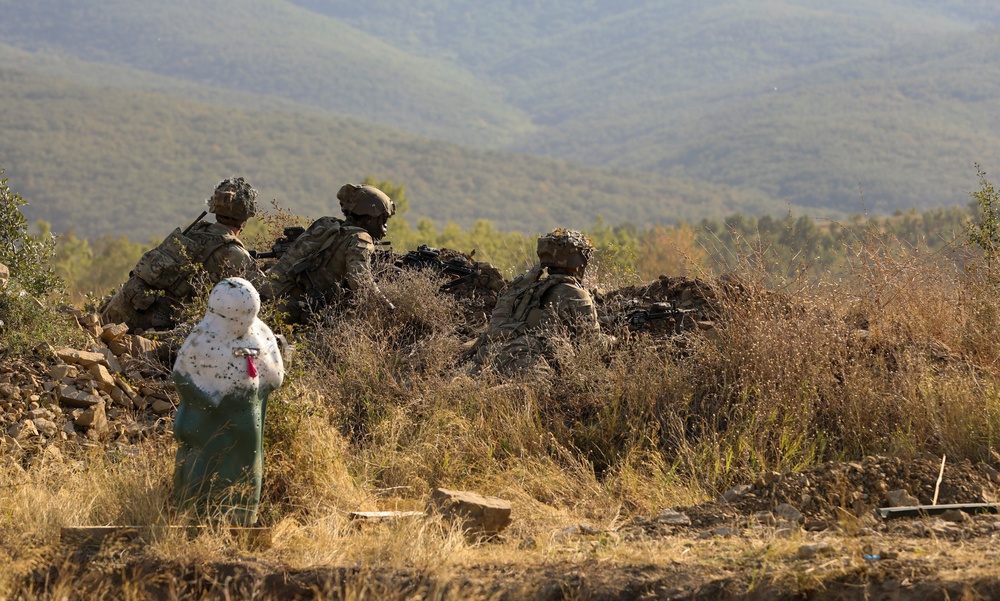 1st Battalion, 26th Infantry Regiment Conducts Live Fire Exercise in Bulgaria