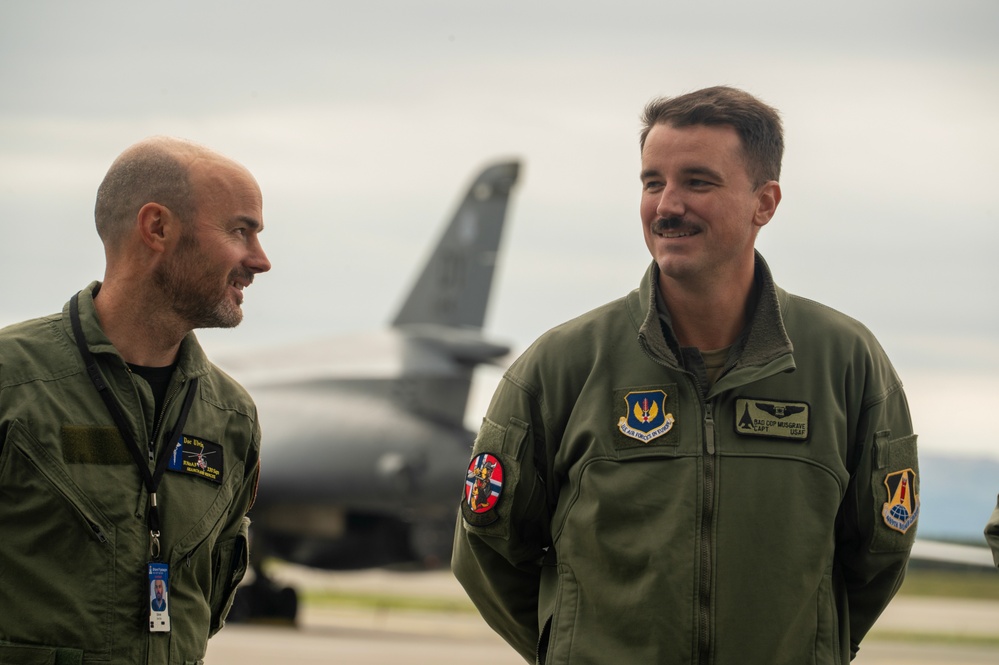 345th EBS support BTF operations in Norway
