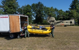 Oregon Guard Aviation Partners with Local Fire Department to Enhance Flood Response Capabilities