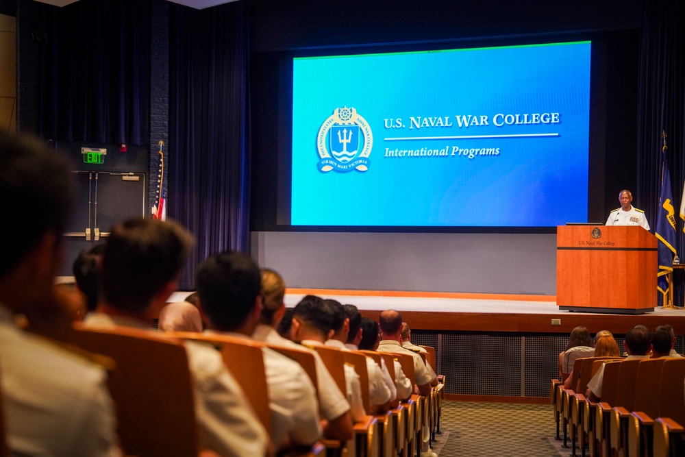 U.S. Naval War College Welcomes International Students to 2025-2026 Academic Year