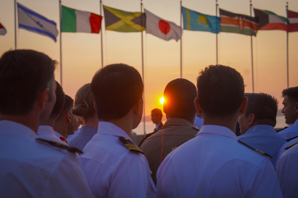 U.S. Naval War College Welcomes International Students to 2025-2026 Academic Year
