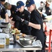 Coast Guard Cutter Eagle crew competes in Galley Wars during LA Fleet Week 2025