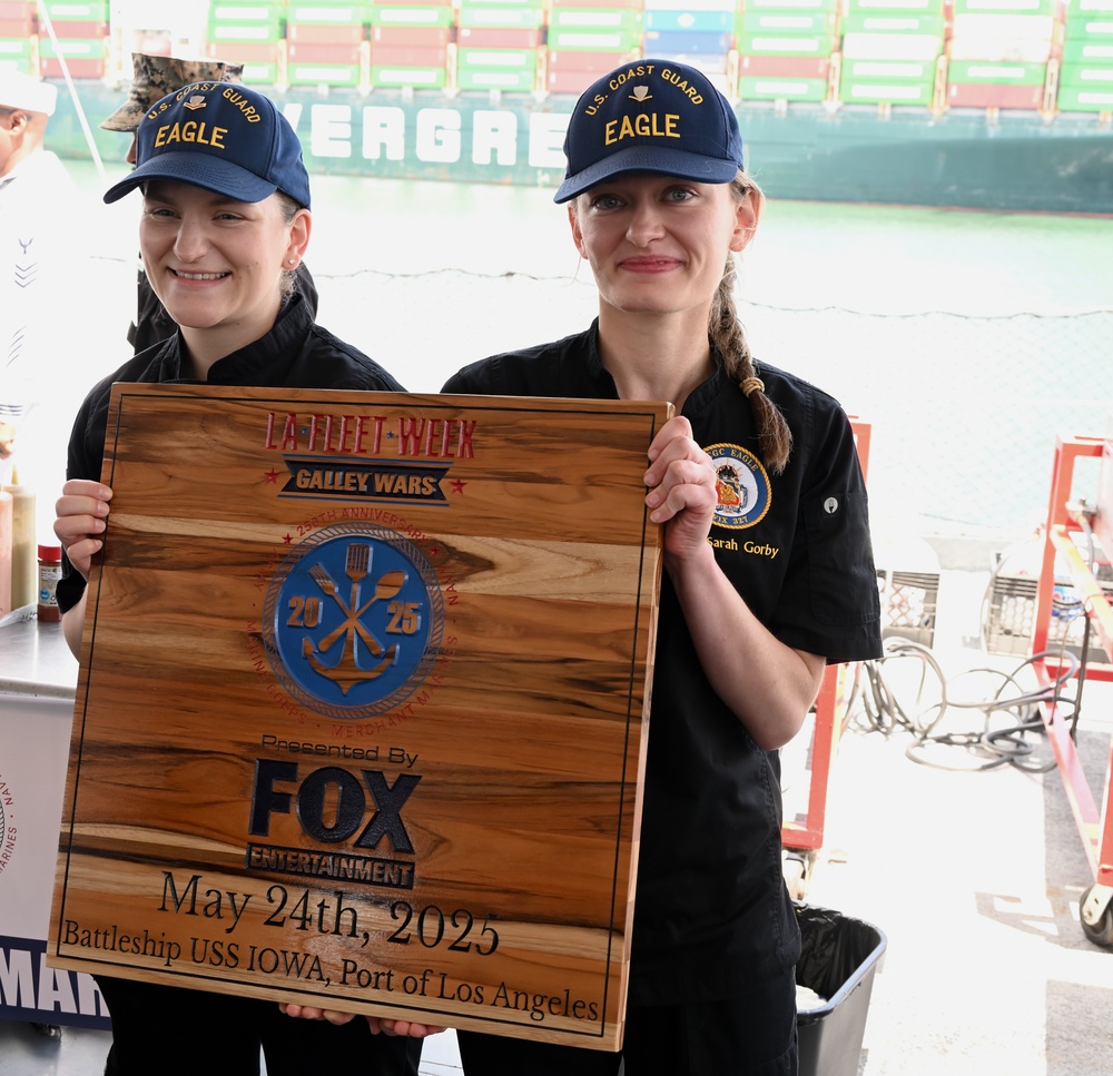 Coast Guard Cutter Eagle crew win Galley Wars 2025