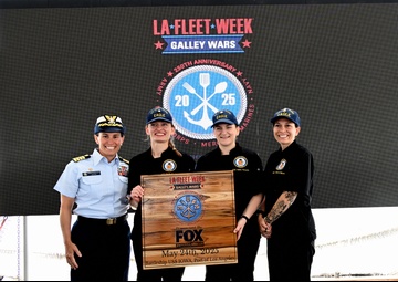 Coast Guard Cutter Eagle crew win Galley Wars 2025