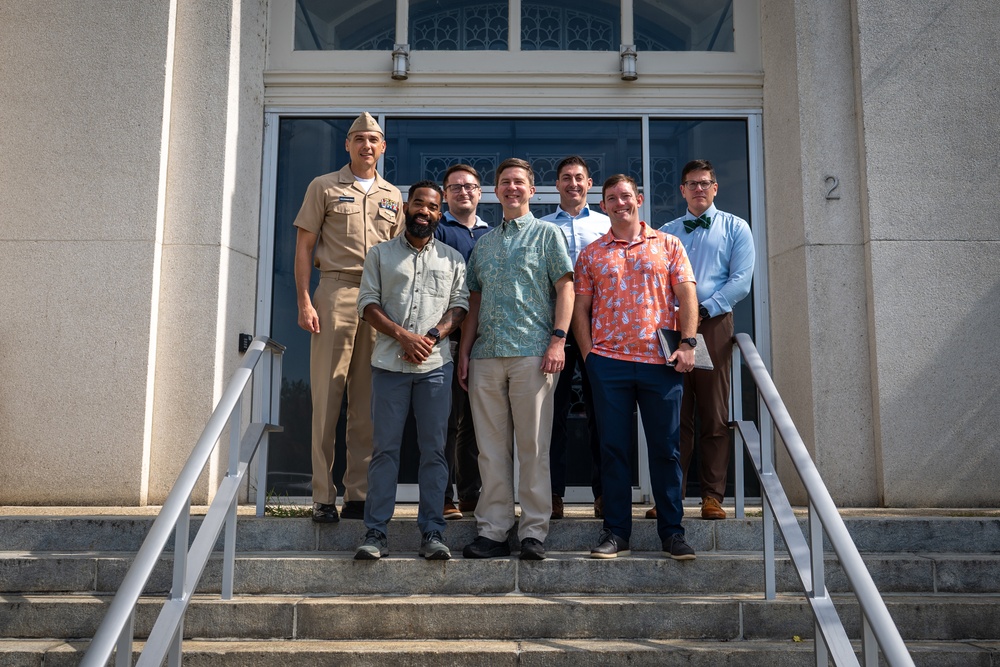 Congressional Staff led by Office of Rep. Ed Case (D-HI) Visit Carderock