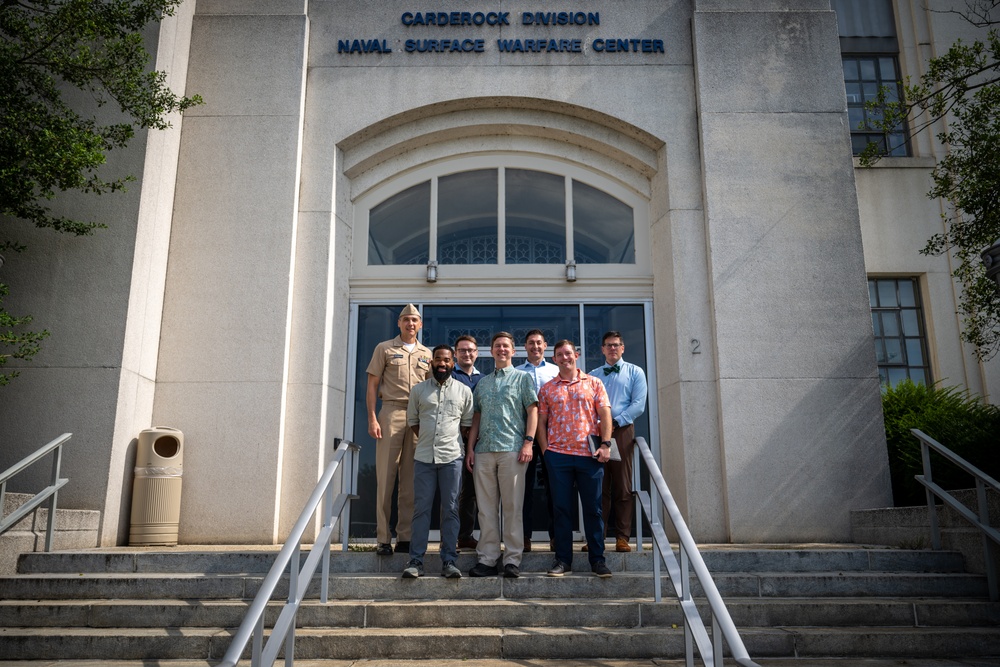 Congressional Staff led by Office of Rep. Ed Case (D-HI) Visit Carderock