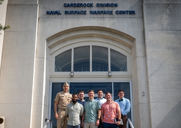 Congressional Staff led by Office of Rep. Ed Case (D-HI) Visit Carderock