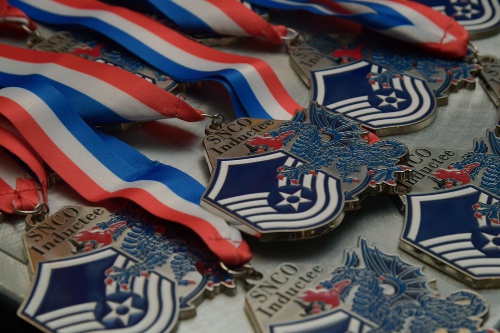 Keesler inducts newest SNCOs