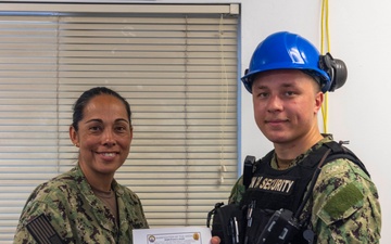 USS John C. Stennis (CVN 74) presents Warfighter of the Week