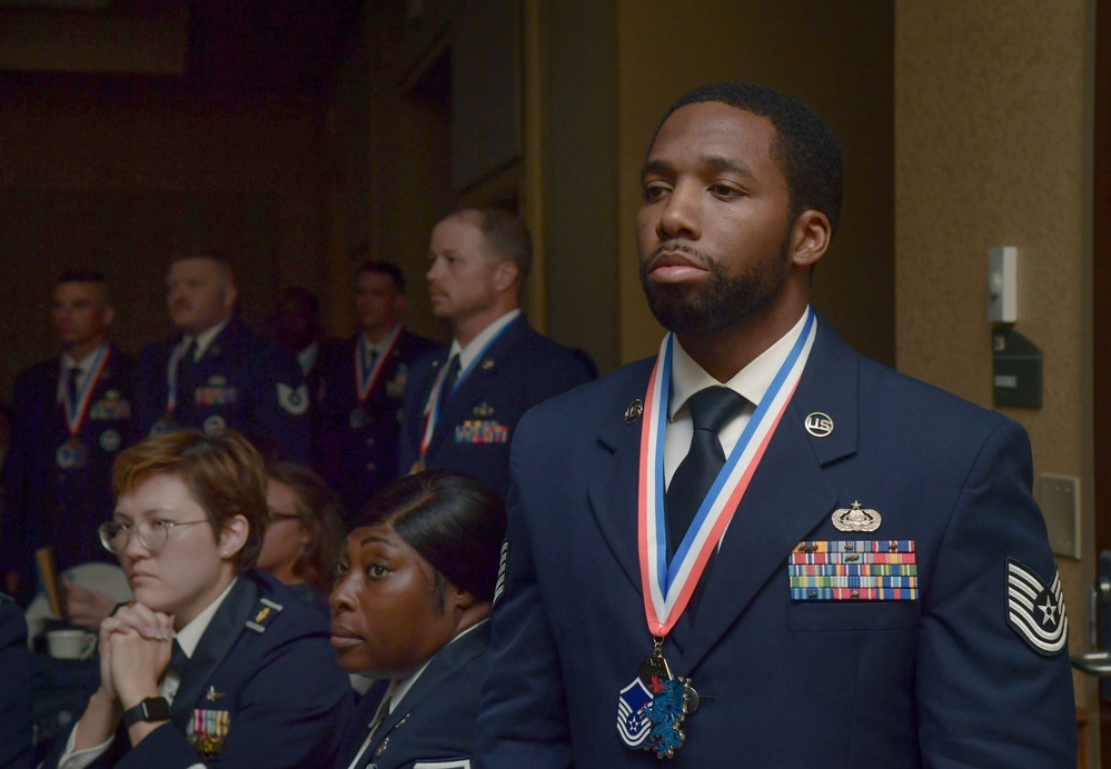 Keesler inducts newest SNCOs