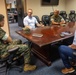 Sgt. Dakota Meyer visits 2nd Marine Logistics Group