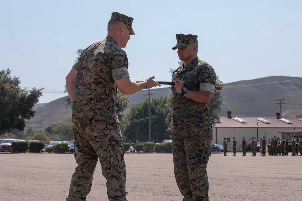 2nd Bn., 11th Marines hold relief, appointment ceremony