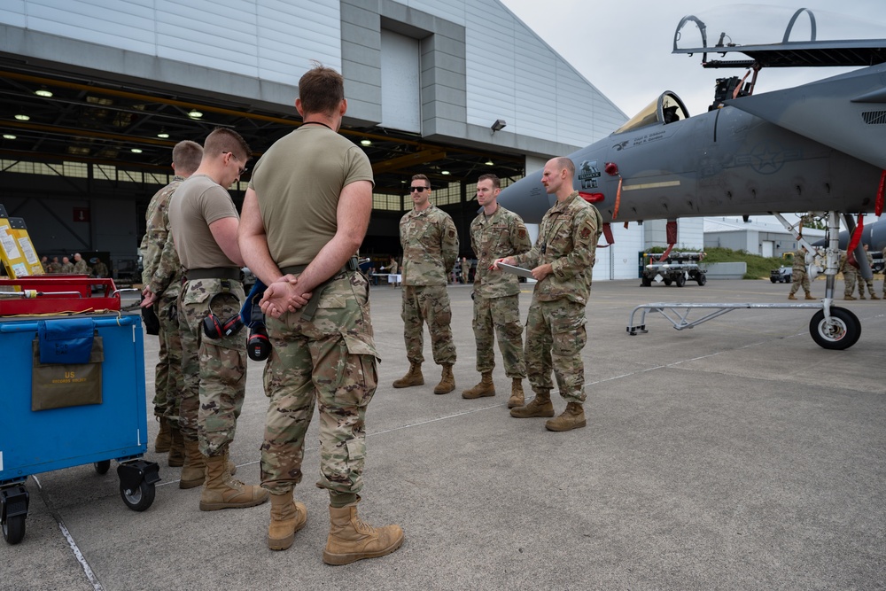 Weapons Load Crew of the Year Competition at PANG