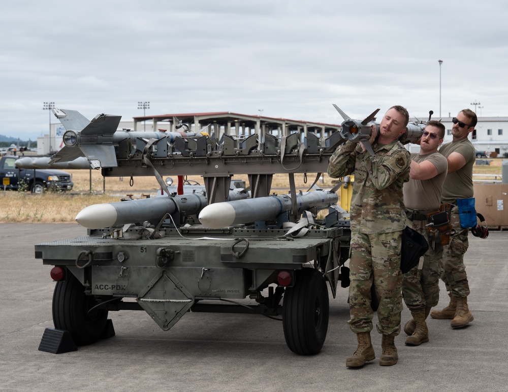 Weapons Load Crew of the Year Competition at PANG