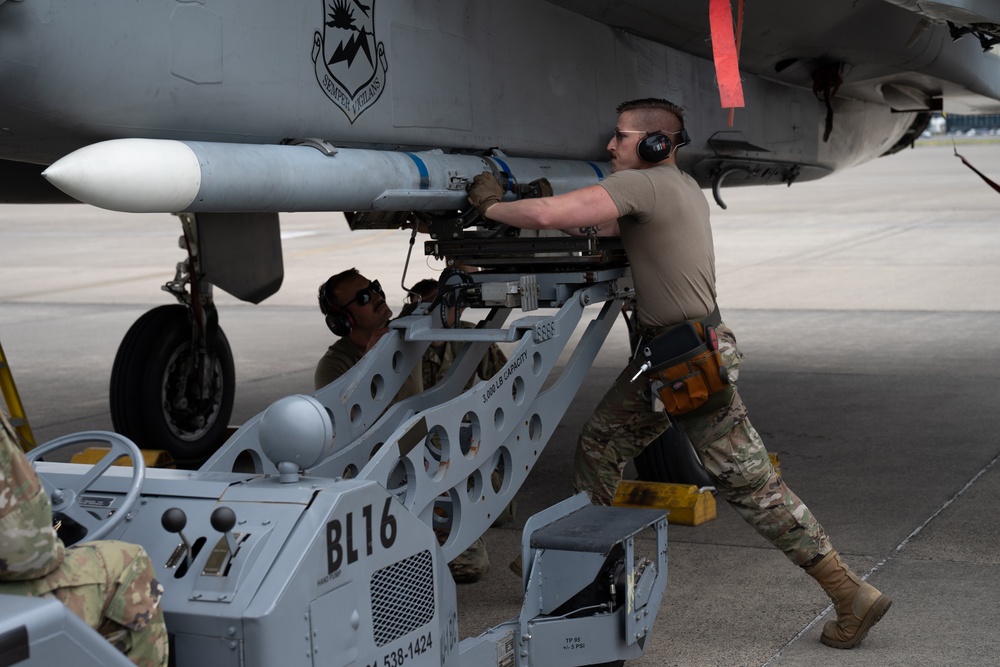 Weapons Load Crew of the Year Competition at PANG
