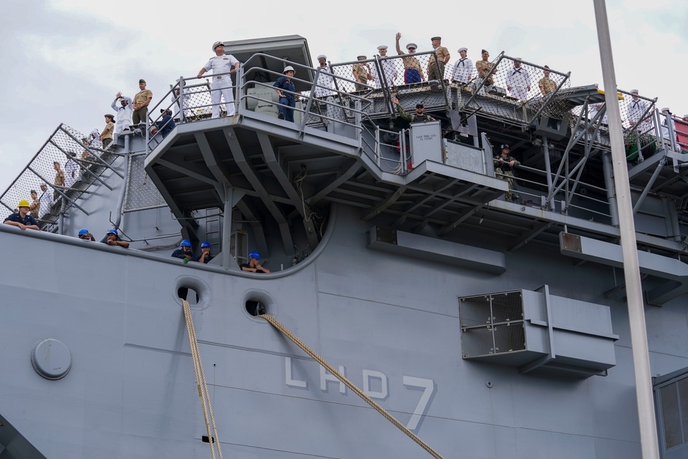 USS Iwo Jima Departs Naval Station Norfolk for Regularly Scheduled Deployment