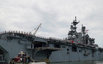 USS Iwo Jima Departs Naval Station Norfolk for Regularly Scheduled Deployment