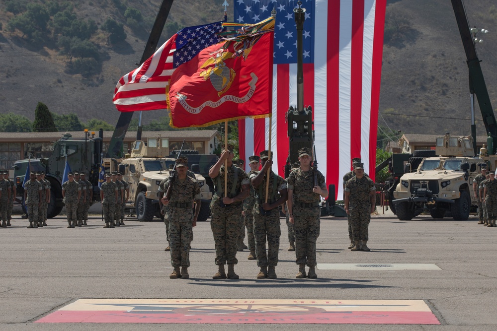2nd Bn., 11th Marines hold relief, appointment ceremony