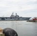 The Wasp-class amphibious assault ship USS Iwo Jima (LHD 7) Departs Naval Station Norfolk