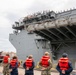 The Wasp-class amphibious assault ship USS Iwo Jima (LHD 7) Departs Naval Station Norfolk