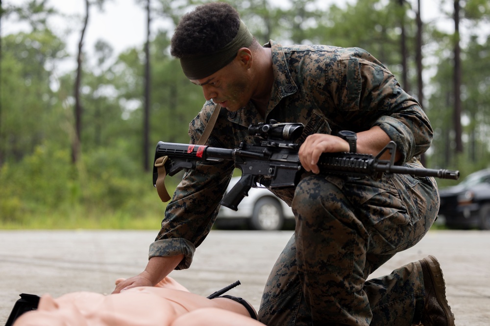 Marine Combat Training Battalion, School of Infantry – East hosts Best Rifleman Competition