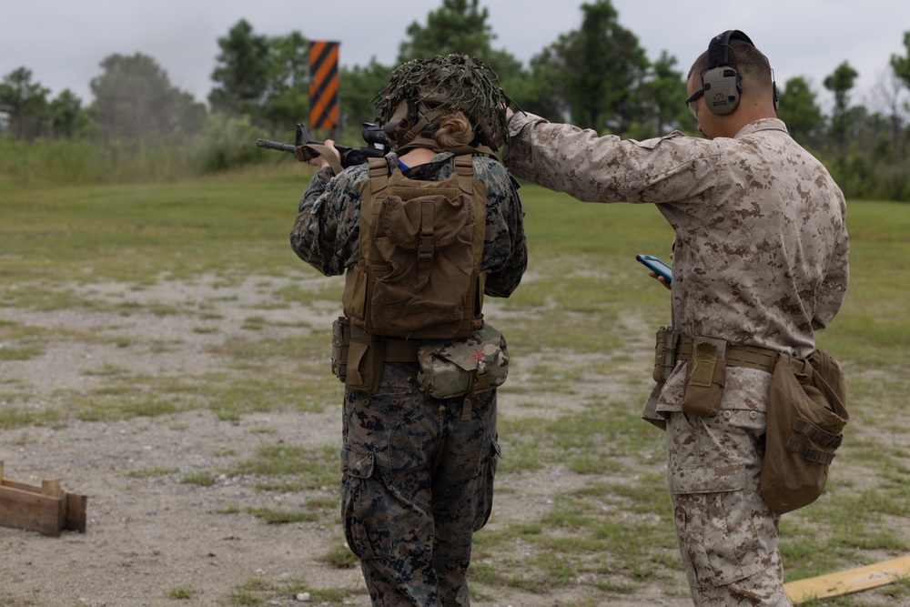 Marine Combat Training Battalion, School of Infantry – East hosts Best Rifleman Competition