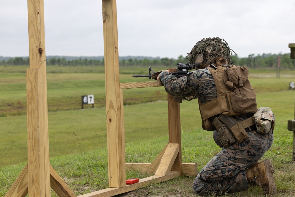 Marine Combat Training Battalion, School of Infantry – East hosts Best Rifleman Competition