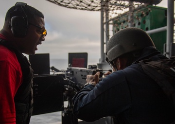 MKI Crew Served Weapons Gunshoot Underway