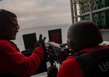 MKI Crew Served Weapons Gunshoot Underway