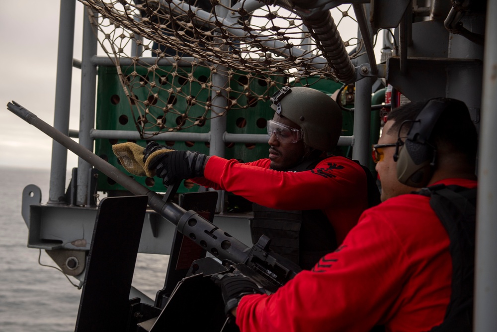 MKI Crew Served Weapons Gunshoot Underway