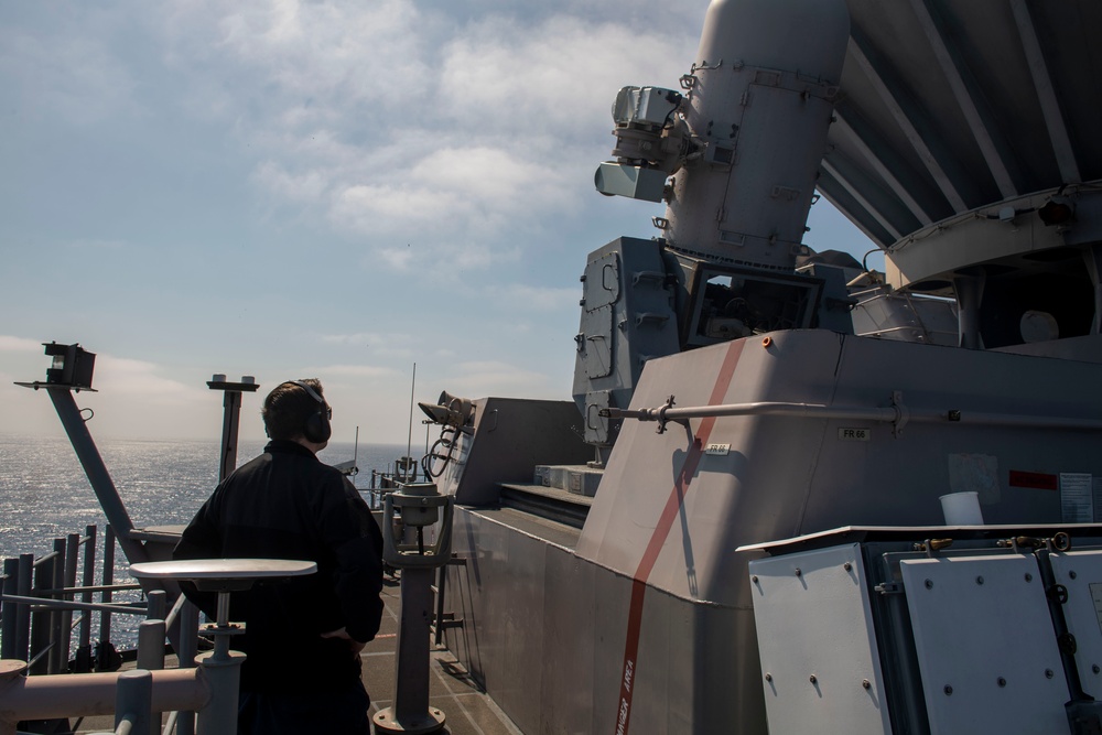 Makin Island CIWS Shoot