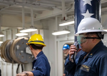 Makin Island Anchor Drop Test