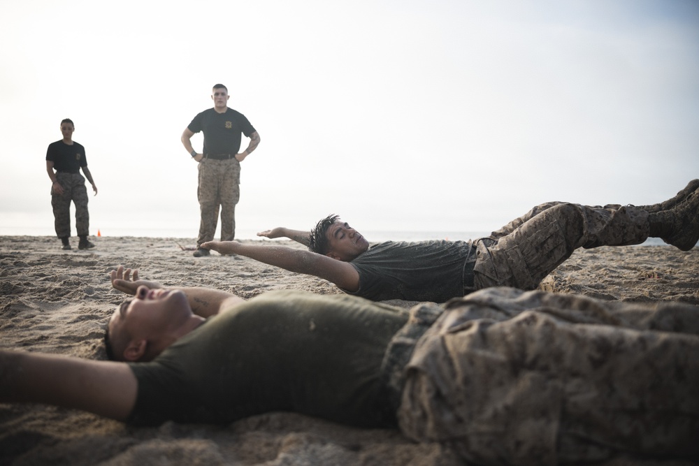 2nd MLG Corporals Leadership School Beach Training