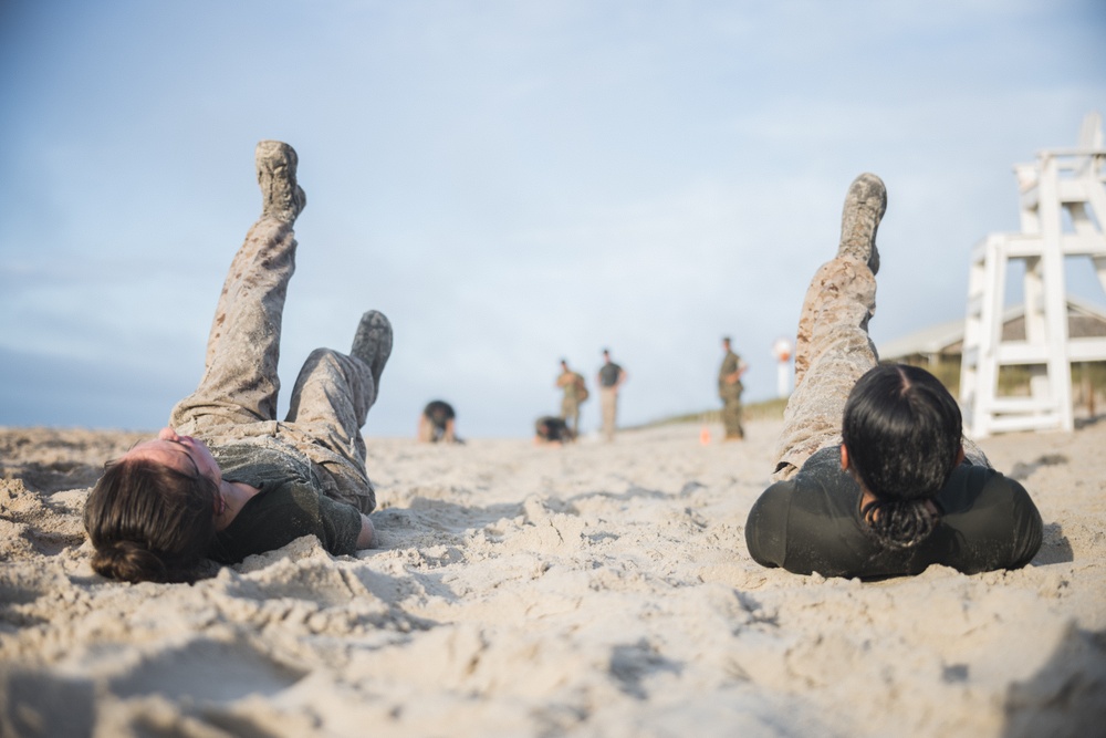 2nd MLG Corporals Leadership School Beach Training