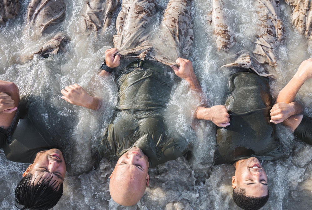 2nd MLG Corporals Leadership School Beach Training