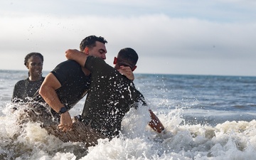 2nd MLG Corporals Leadership School Beach Training