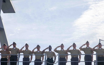 USS Fort Lauderdale departs Norfolk on Deployment