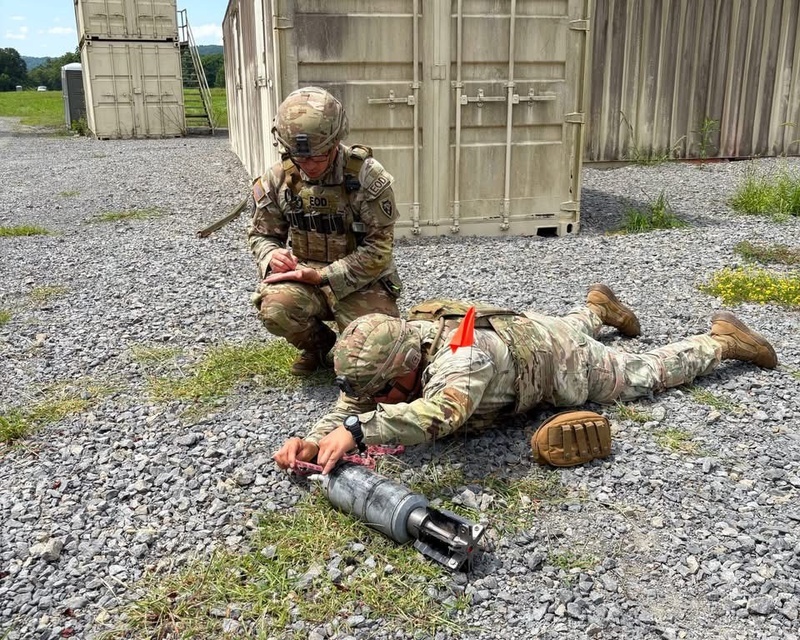 EOD Soldiers from Four States Gather for Validation Training