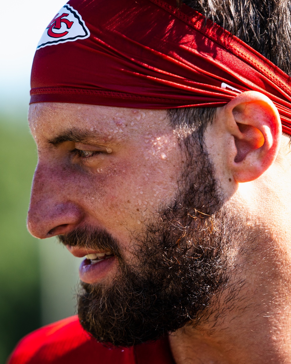 Kansas City Chiefs host U.S. service members during training camp