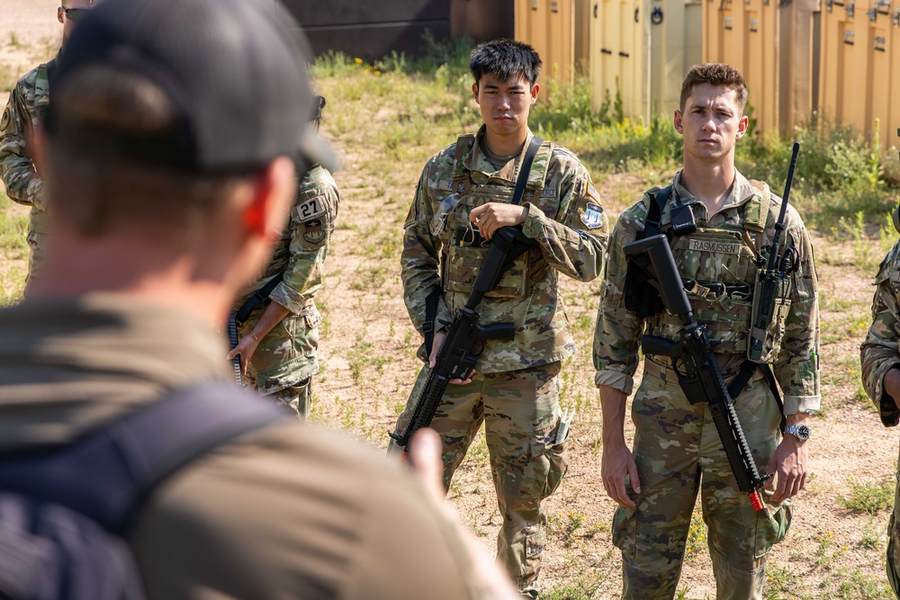 The Cadet Warfighter Instructor Course enhances basic warfighting skills